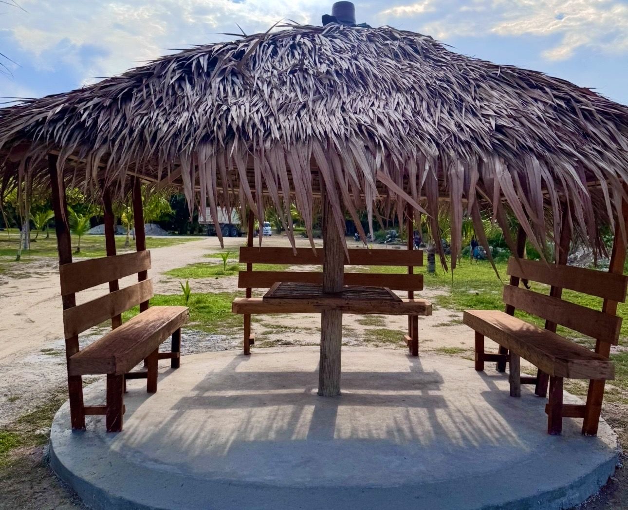 Mini gazebo for day use at Severa